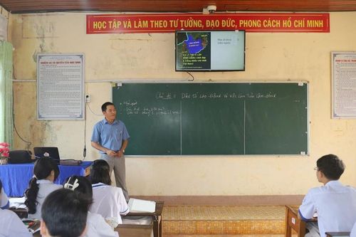 Tiết học sinh động từ thực tiễn quê hương