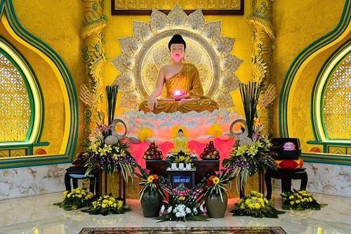 Cần Thơ: Lễ an vị tôn tượng Đức Phật Thích Ca Mâu Ni tại chùa Phổ Hiền