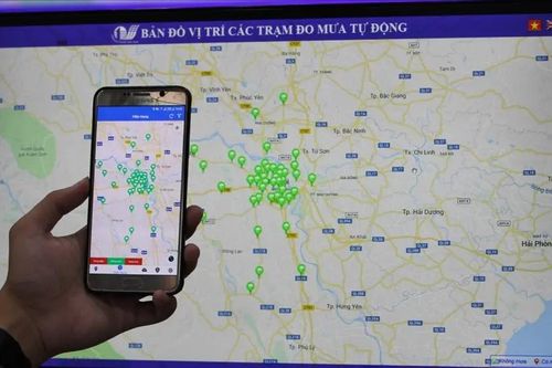 Hà Nội ứng dụng công nghệ số cảnh báo ngập úng