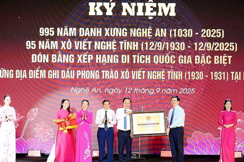 Kỷ niệm 995 năm danh xưng Nghệ An