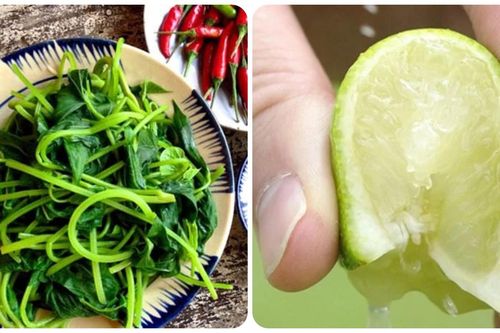 Vì sao khi ăn rau lang nên vắt thêm vài giọt chanh?