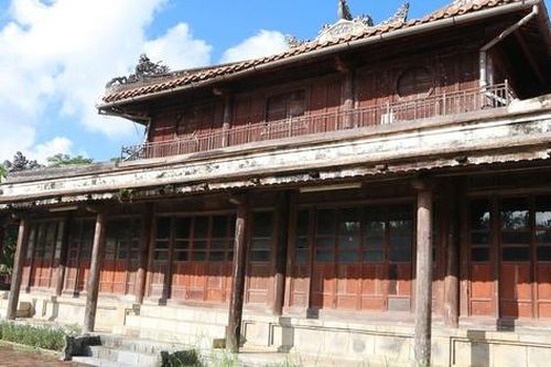 Hiện trạng di tích Quốc Tử Giám ở Huế trước lúc trùng tu