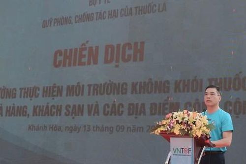 Lan tỏa chiến dịch xây dựng môi trường không khói thuốc lá tại Khánh Hòa