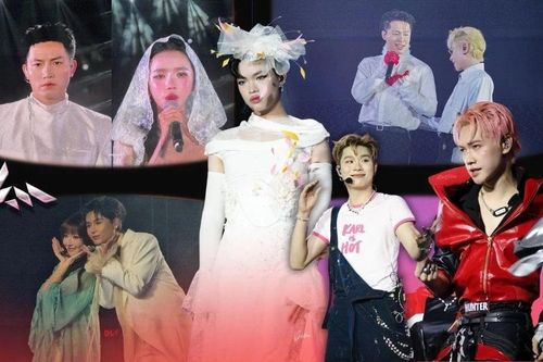 Dàn Anh Trai ở concert Em Xinh: Pháp Kiều cuốn hút, JSOL biến hóa 'tắc kè hoa'