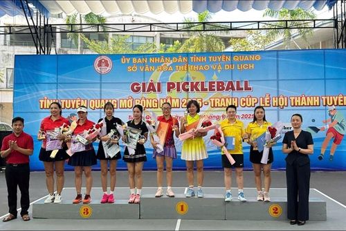 Bế mạc Giải Pickleball tỉnh Tuyên Quang mở rộng 2025