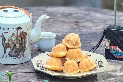 'Về... ở luôn' với bánh bông lan