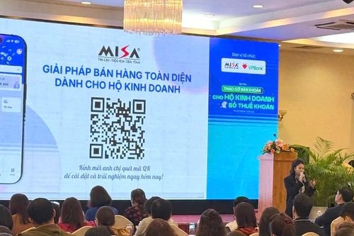MISA đưa bộ giải pháp tháo gỡ băn khoăn cho hộ kinh doanh