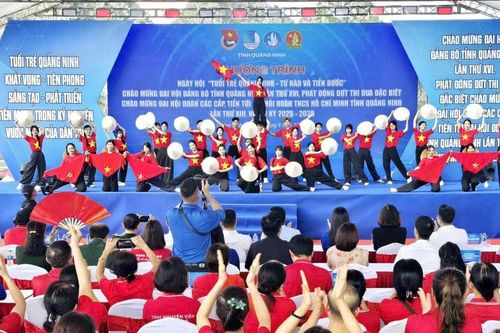 Ngày hội 'Tuổi trẻ Quảng Ninh - Tự hào và tiến bước': Khẳng định sức mạnh và lòng tri ân lịch sử