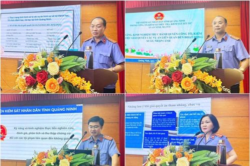 VKSND tỉnh Quảng Ninh: Tập huấn chuyên sâu các chuyên đề về Hình sự