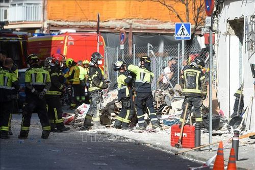 Nổ lớn tại Madrid khiến 1 người tử vong và hàng chục người bị thương