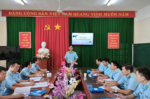 Trường Sĩ quan Không quân nghiệm thu đề tài, sáng kiến, giáo trình tài liệu năm 2025