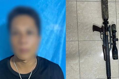 Đồng Tháp: Quay clip khoe súng, 4 đối tượng bị công an mời làm việc