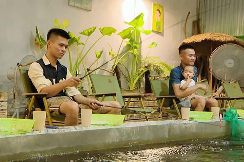 Câu tôm thư giãn cuối tuần