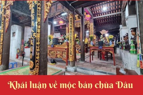 Khái luận về mộc bản chùa Dâu