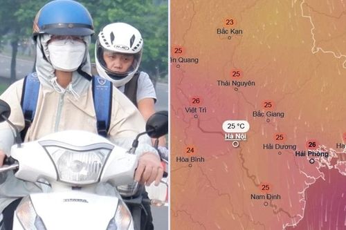 Hà Nội sắp đón gió Đông Bắc liên tục khiến trời hanh khô, kết thúc nóng ẩm