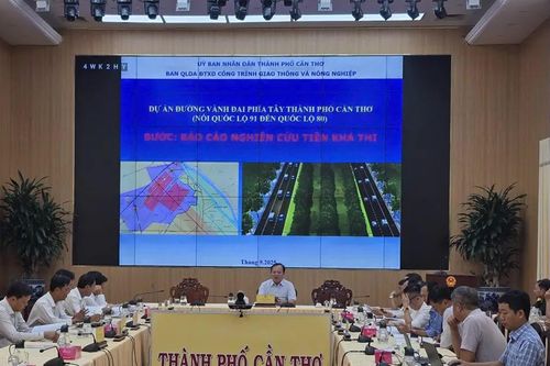 Cần Thơ: đề xuất xây dựng dự án Đường vành đai phía Tây, nối quốc lộ 91 đến quốc lộ 80