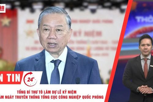 Thời sự 24h ngày 15/9/2025: Tổng Bí thư Tô Lâm dự Lễ kỷ niệm 80 năm Ngày truyền thống Tổng cục Công nghiệp quốc phòng
