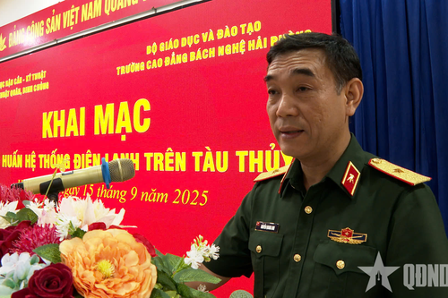 Khai mạc tập huấn hệ thống điện lạnh trên tàu thủy năm 2025