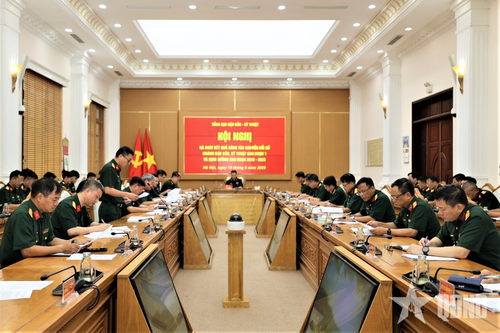 Hội nghị rà soát kết quả công tác chuyển đổi số ngành Hậu cần, Kỹ thuật giai đoạn 1