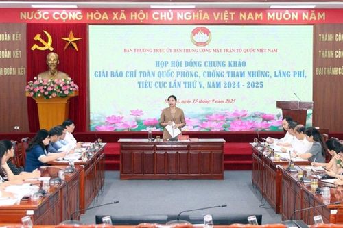 91 tác phẩm chất lượng cao vào Chung khảo Giải báo chí phòng, chống tham nhũng