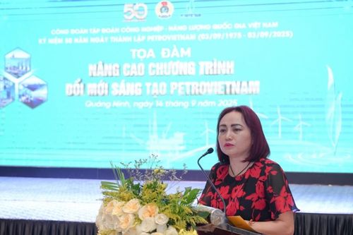 Công đoàn thúc đẩy phong trào đổi mới sáng tạo gắn với SXKD của Petrovietnam