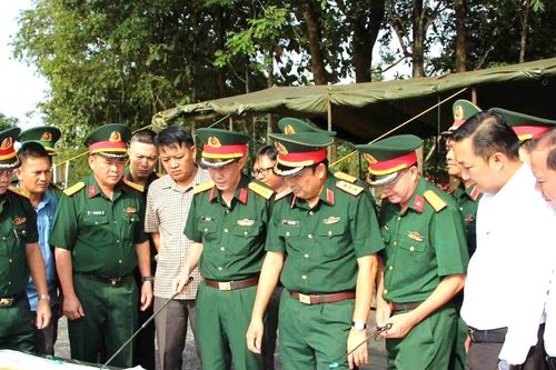 Xây dựng trường liên cấp là biểu tượng của tình đoàn kết quân - dân