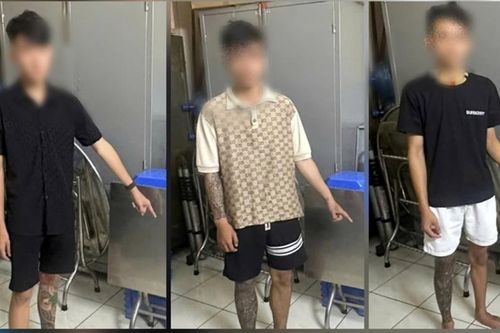 Nhiều nam thanh niên trẻ tuổi bị bắt khẩn cấp vì rủ nhau giật cô hồn