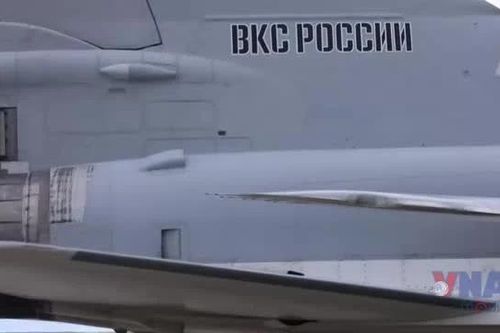 Cận cảnh máy bay ném bom Tu-22M3 của Nga trong cuộc tập trận Zapad