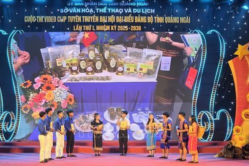 Trao giải Cuộc thi video clip tuyên truyền về Đại hội Đảng