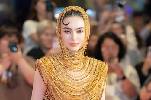 'Ma nữ đẹp nhất Thái Lan' Mai Davikah hóa thân thành nữ thần trong thiết kế của Lê Thanh Hòa