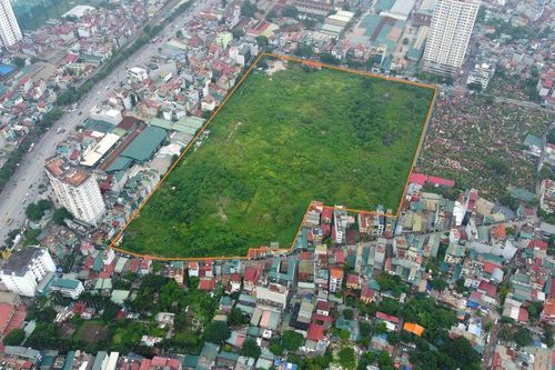 Cận cảnh khu đô thị Thịnh Liệt của Vinawaco được xây nhà ở trên đất khác