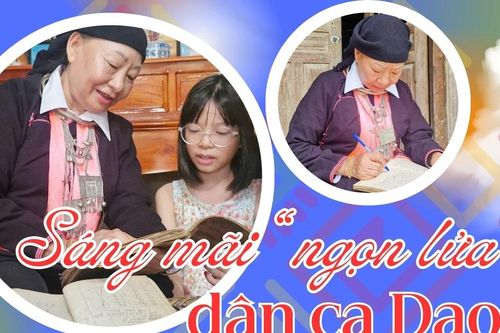 Sáng mãi 'ngọn lửa' dân ca Dao