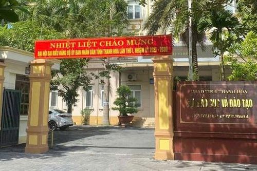Khởi tố và bắt tạm giam nguyên Giám đốc Sở Giáo dục và Đào tạo Thanh Hóa
