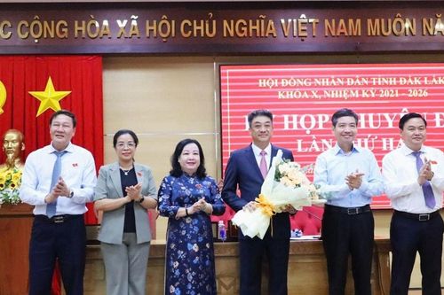 Ông Từ Thái Giang được bầu giữ chức Phó Chủ tịch HĐND tỉnh Đắk Lắk