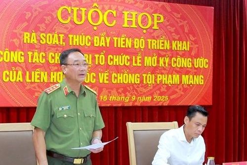 Bảo đảm '3 thành công' Lễ mở ký Công ước của Liên hợp quốc về chống tội phạm mạng