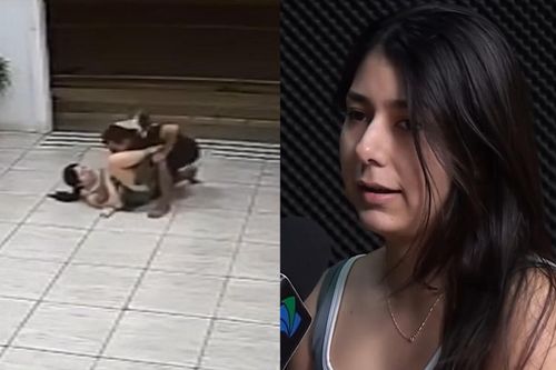Cận cảnh cô gái không biết võ bất ngờ tung đòn MMA quật ngã tên cướp