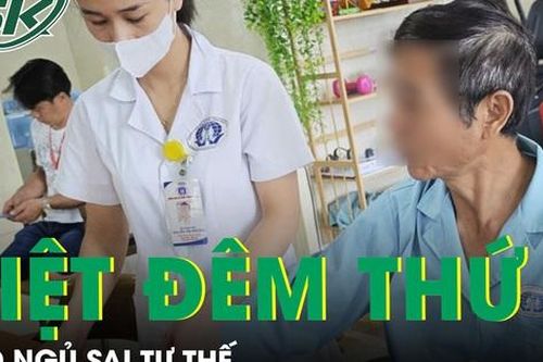 Người đàn ông mắc hội chứng liệt đêm thứ 7 do ngủ sai tư thế