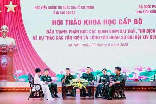 Đấu tranh chống luận điệu xuyên tạc công tác nhân sự Đại hội Đảng