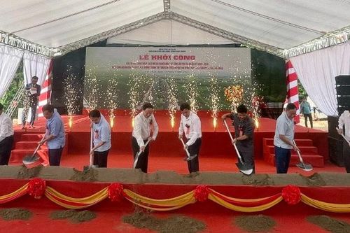 Khởi công đường tránh Tân Uyên chào mừng Đại hội Đảng bộ Lai Châu