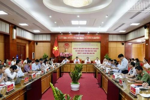 Giám sát thực hiện Nghị quyết của Quốc hội về phát triển kinh tế-xã hội tại Lạng Sơn