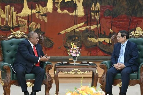 Thủ tướng Phạm Minh Chính tiếp Bộ trưởng Ngoại giao và Hợp tác Timor-Leste
