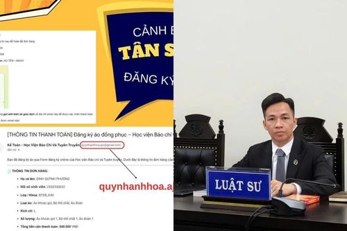 Sập bẫy lừa tiền đồng phục từ link lạ trong group lớp