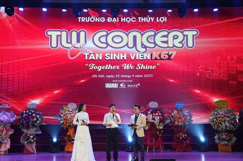 Tân sinh viên Thủy lợi bùng nổ cảm xúc cùng nhạc sĩ Nguyễn Văn Chung và dàn khách mời đặc biệt