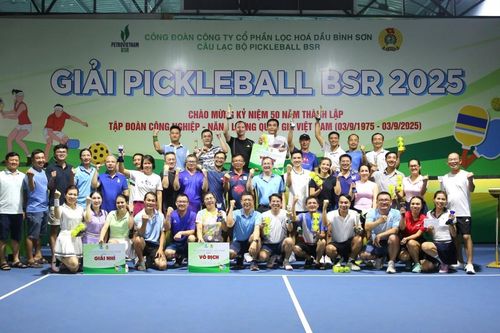 Sôi nổi giải Pickleball BSR năm 2025