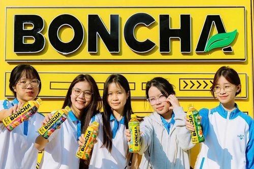 Trà mật ong Boncha 'khuấy động' mùa khai trường