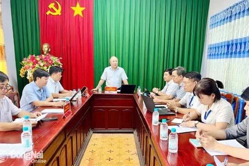 Sở Khoa học và Công nghệ Đồng Nai làm việc với một số xã biên giới về chuyển đổi số
