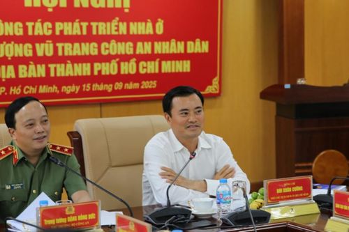 Trong 2025, TP. Hồ Chí Minh triển khai ít nhất 8000 căn nhà ở cho lực lượng công an