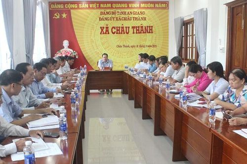 Châu Thành nâng cao chất lượng sinh hoạt chi bộ trong trường học