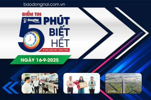 Điểm tin '5 phút biết hết' sáng 16-9: Đẩy mạnh đầu tư phát triển mạng lưới y tế cơ sở vùng khó khăn