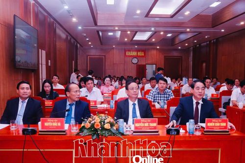 Tỉnh ủy Khánh Hòa tổ chức hội nghị công tác cán bộ